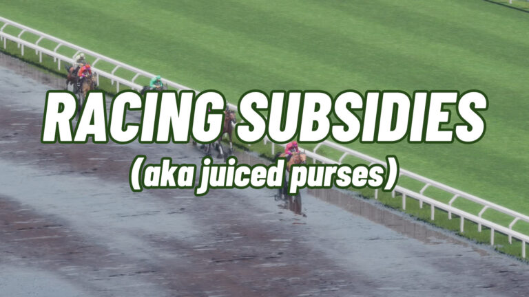 Race Purse Subsidies