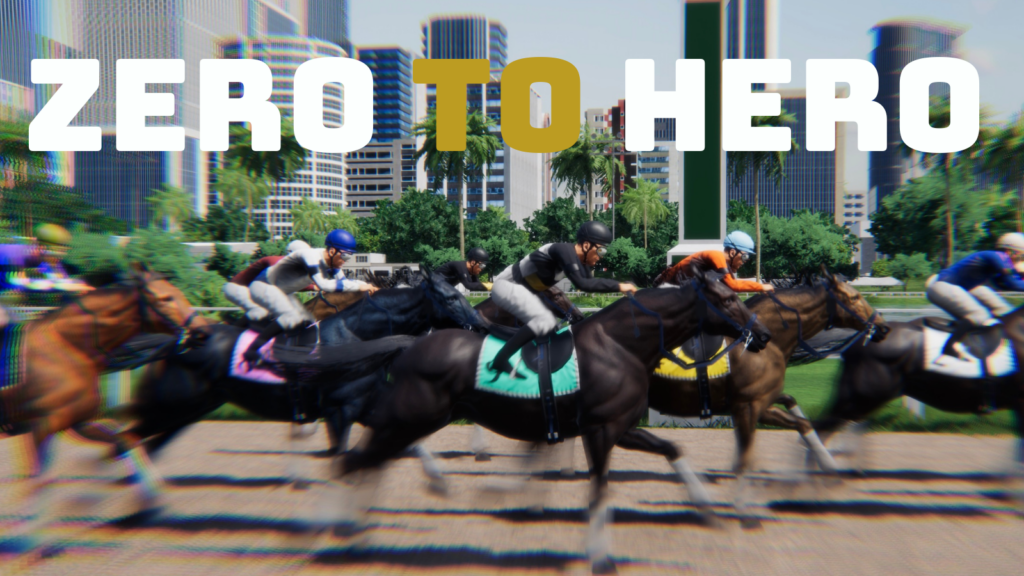 Virtual horse racing and horse racing games